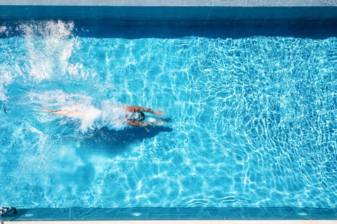Piscina temperada AQQUAZUL